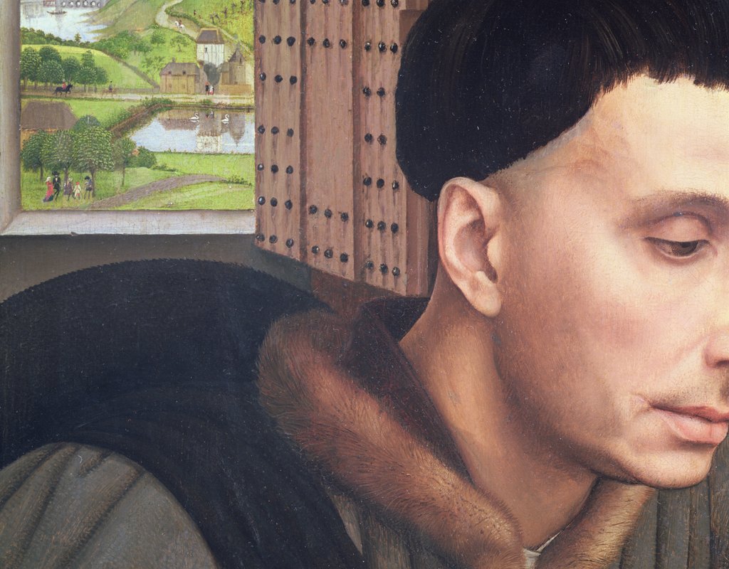 Detail of St. Ivo by Rogier van der Weyden