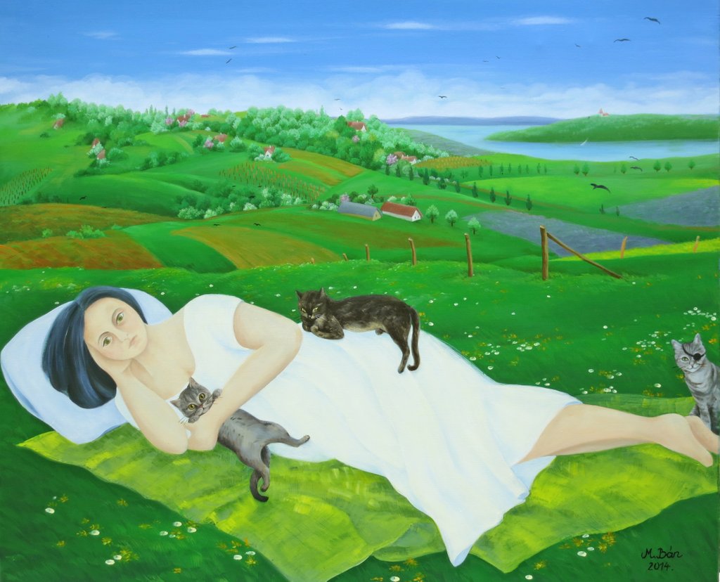 Detail of Home at last, 2014 by Magdolna Ban