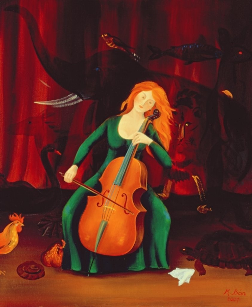 Detail of Carneval des Animeaux, 2001 by Magdolna Ban