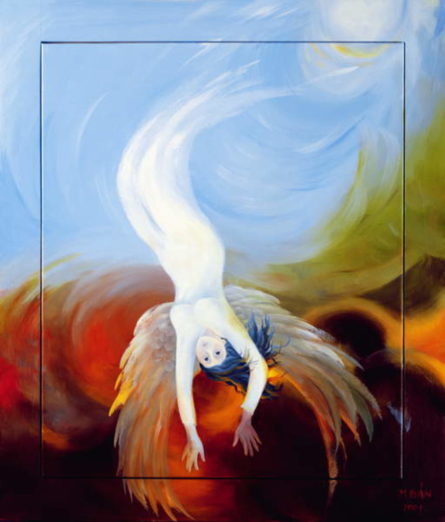 Detail of Lucifer, 2001 by Magdolna Ban