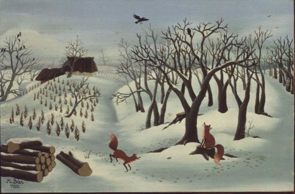 Detail of Waiting for Better Times, 1980 by Magdolna Ban