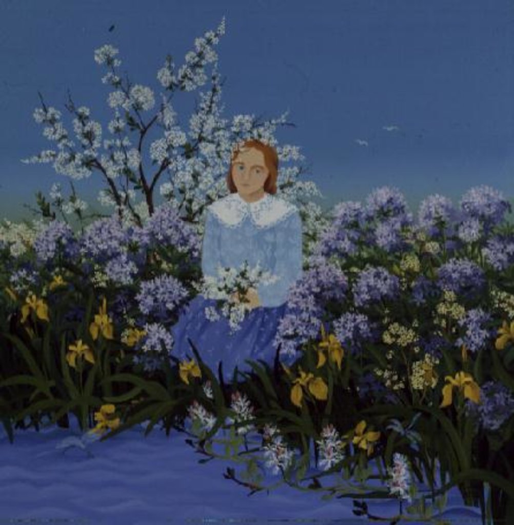 Detail of At the Shore of Dreams, 1988 by Magdolna Ban