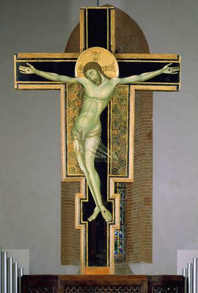 Detail of Crucifixion by Duccio di Buoninsegna