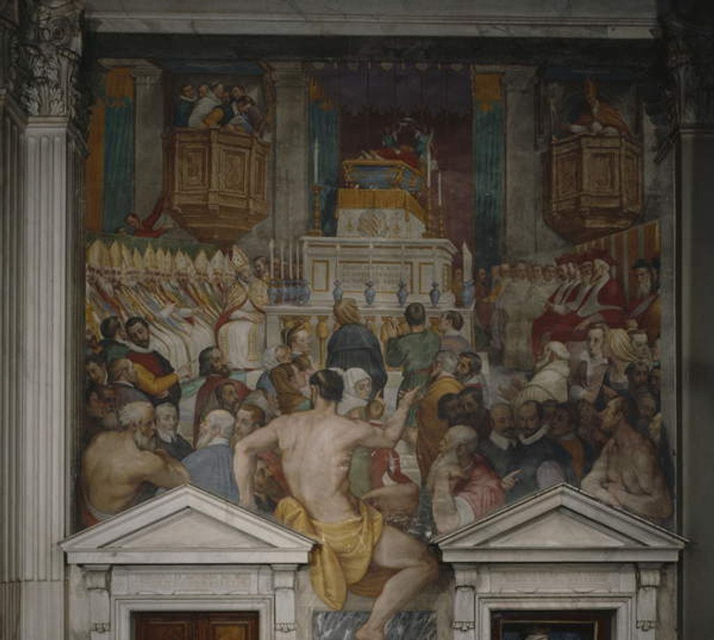 Detail of The Funeral of St Antoninus, 1589 by Domenico Cresti