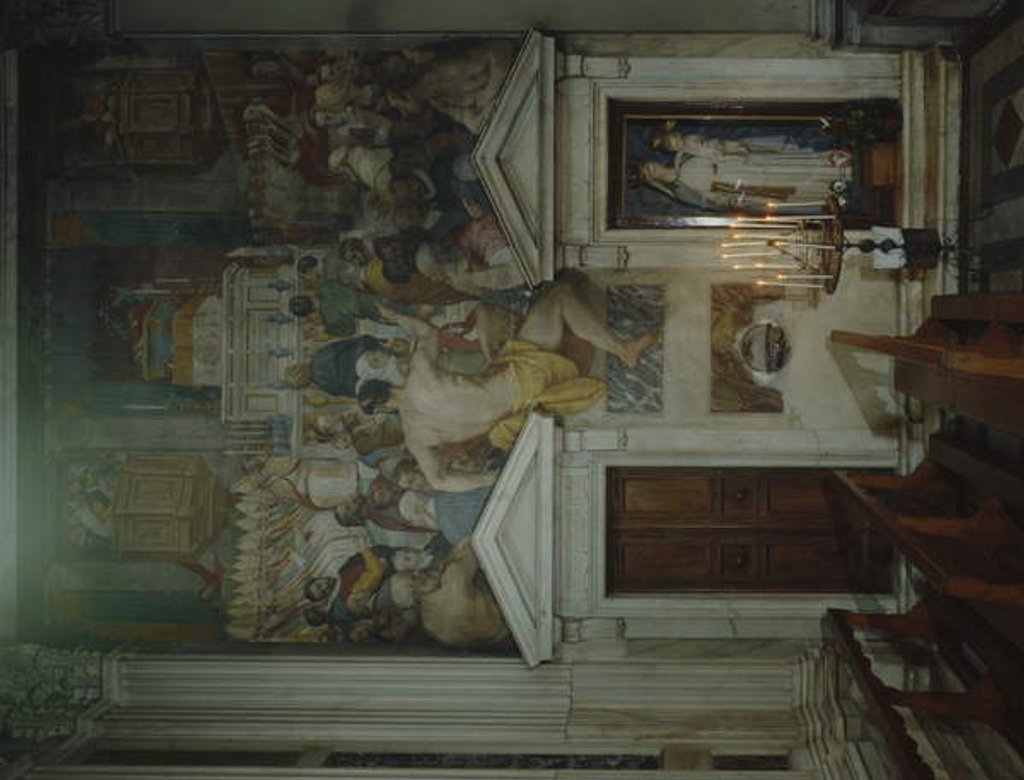 Detail of The Funeral of St Antoninus, 1589 by Domenico Cresti