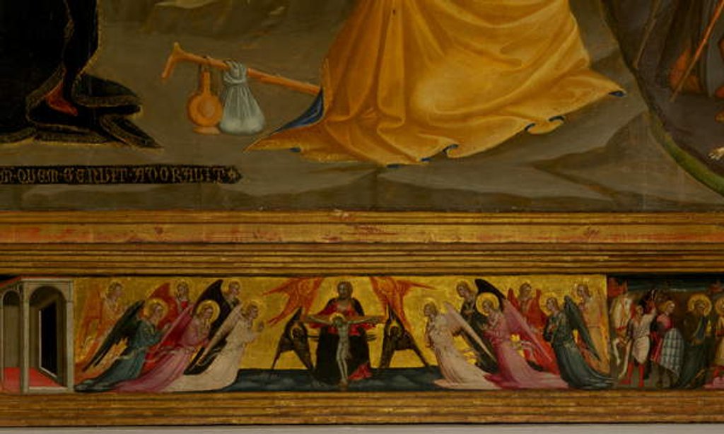 Detail of Detail from Nativity by Bicci di Lorenzo