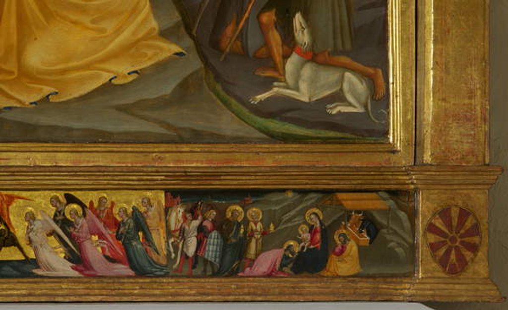 Detail of Detail from Nativity by Bicci di Lorenzo