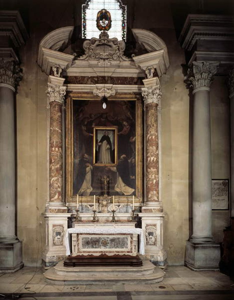 Detail of Saint Dominic, 1452 by Paolo Uccello