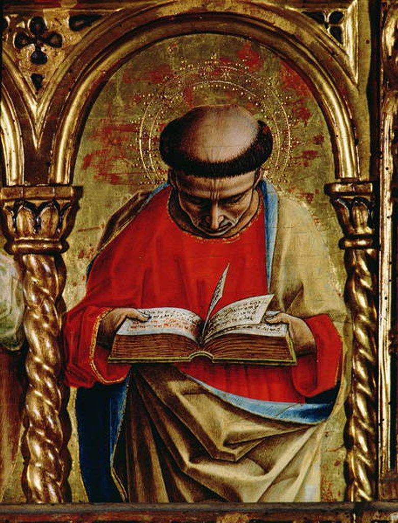 Detail of St. Matthew by Carlo Crivelli