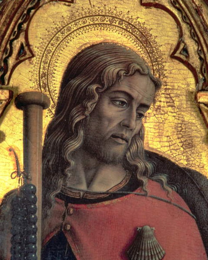 Detail of St. James by Carlo Crivelli