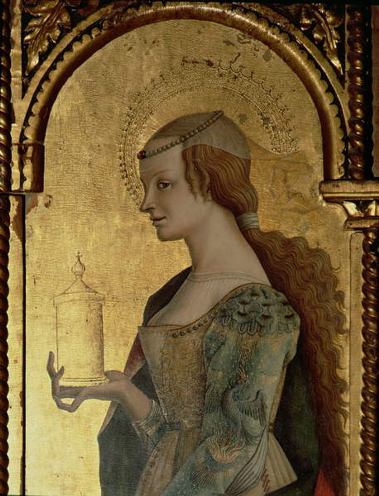Detail of St. Mary Magdalene by Carlo Crivelli