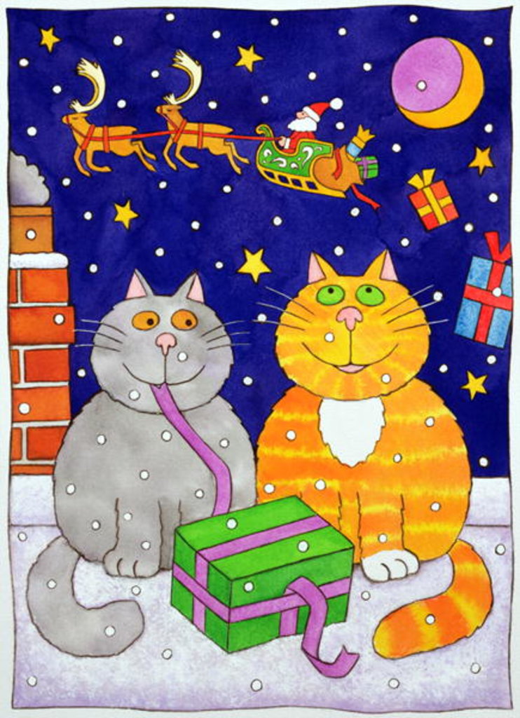 Detail of Christmas Surprise by Cathy Baxter