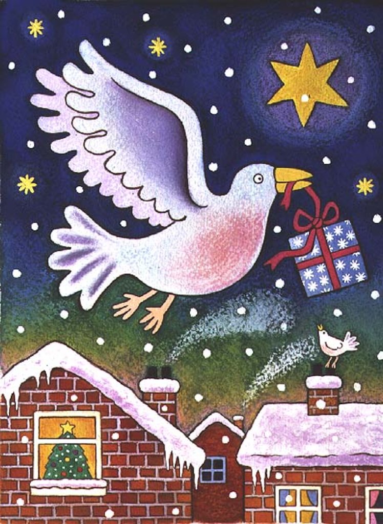 Detail of A Present of Peace, 1996 by Cathy Baxter