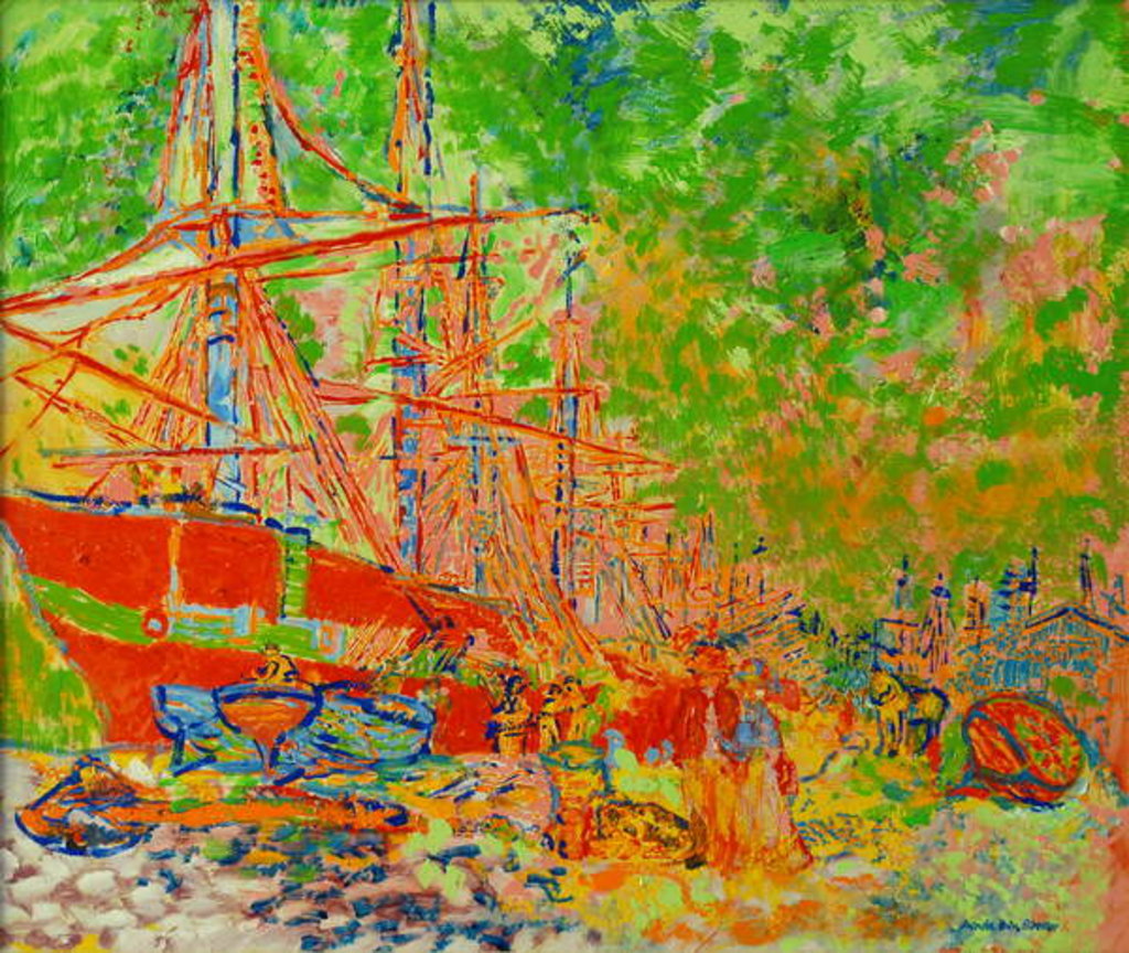 Detail of Waterside by Brenda Brin Booker