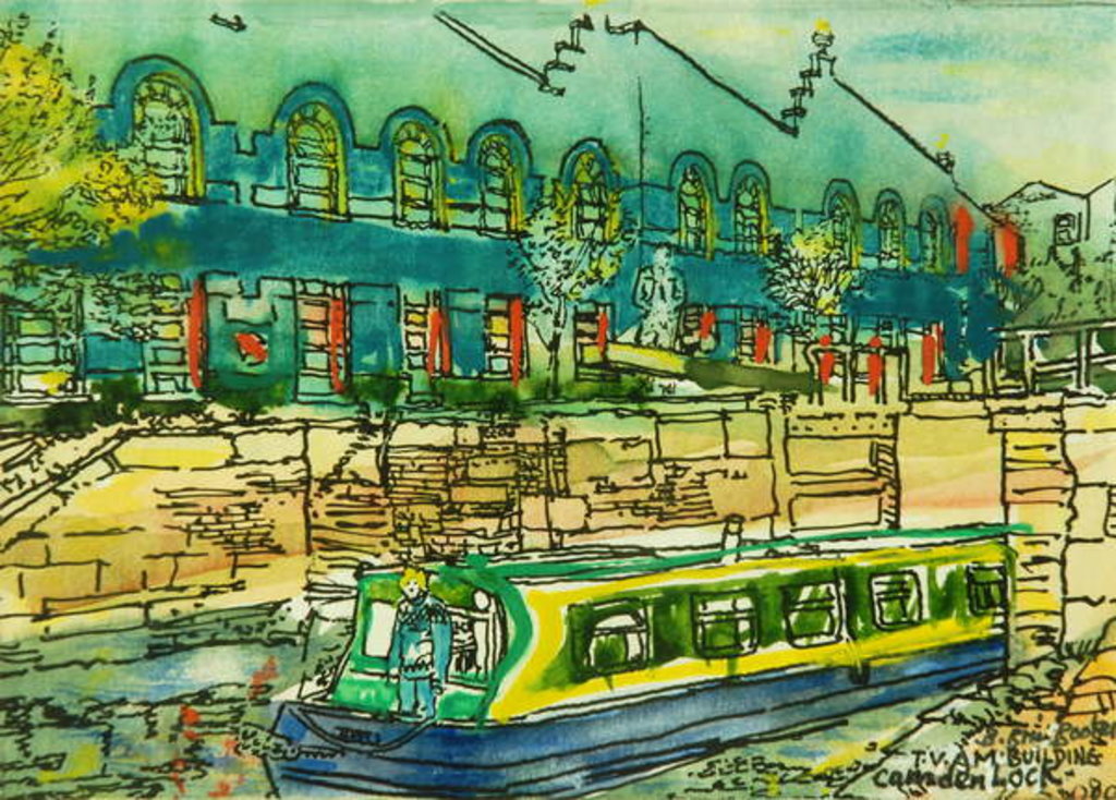 Detail of Through the Lock at T.V.A.M by Brenda Brin Booker