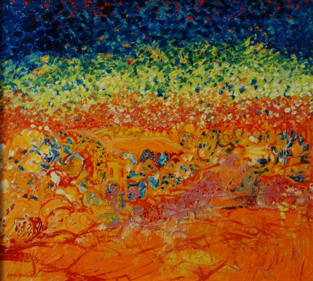 Detail of Among the Fields by Brenda Brin Booker
