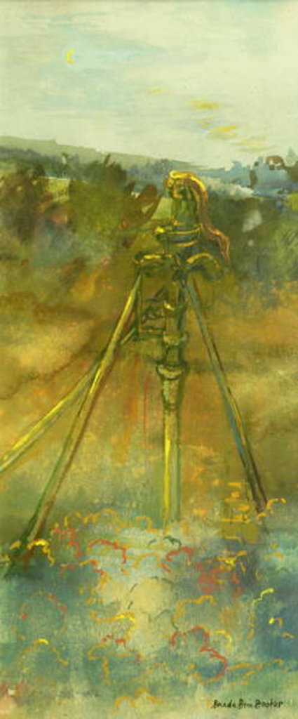 Detail of The Garden Pump by Brenda Brin Booker