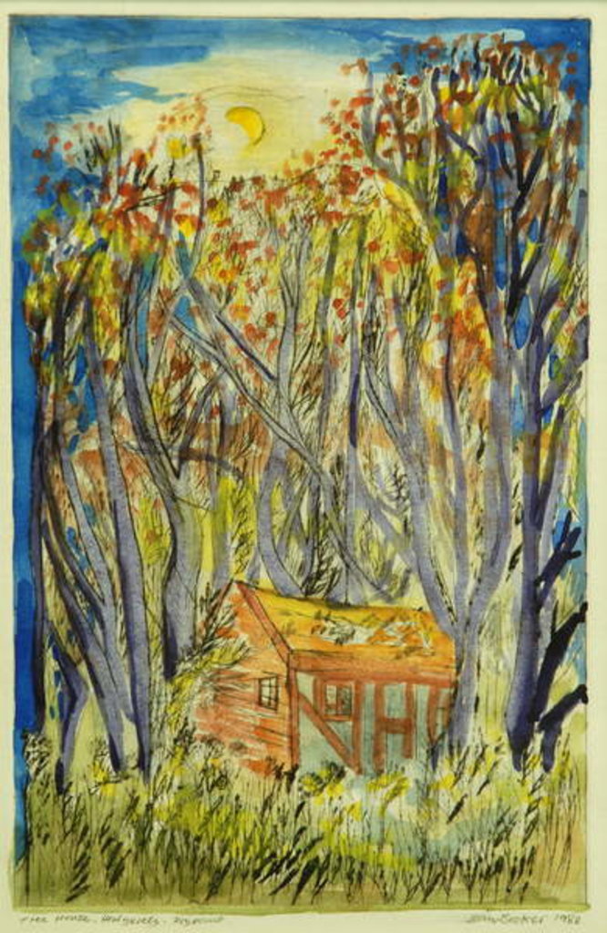 Detail of The Tree House II by Brenda Brin Booker