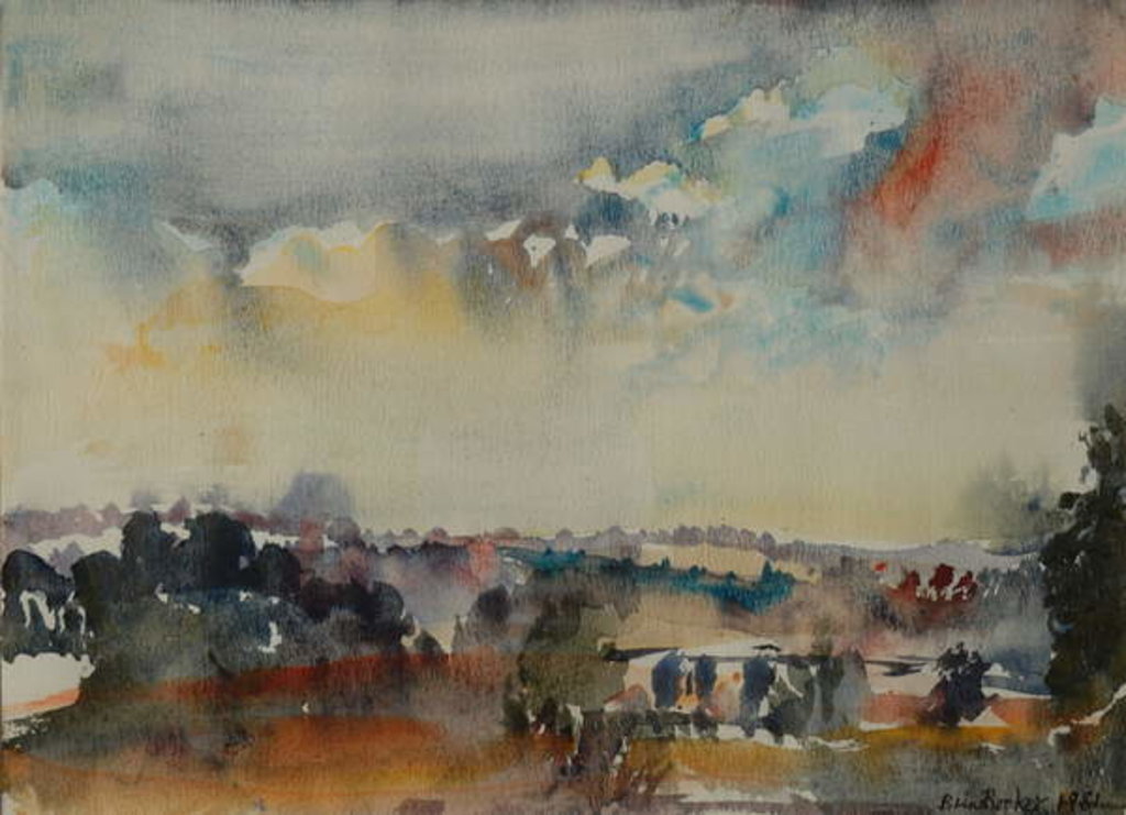 Detail of October Sky, 1981 by Brenda Brin Booker