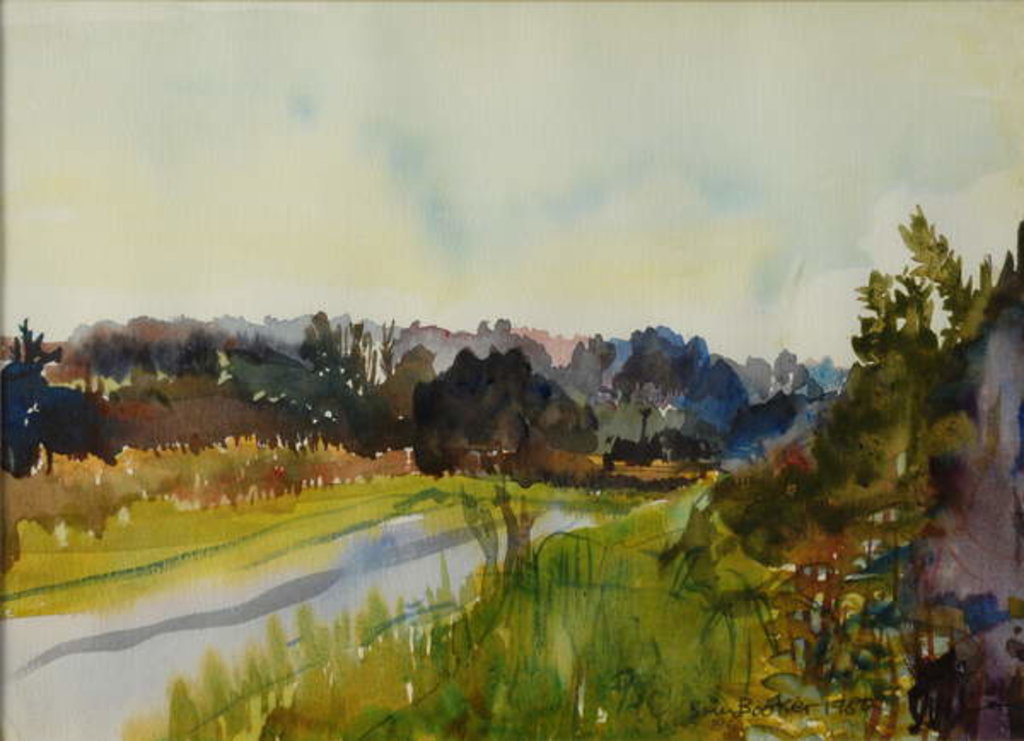 Detail of Country Road, 1980 by Brenda Brin Booker