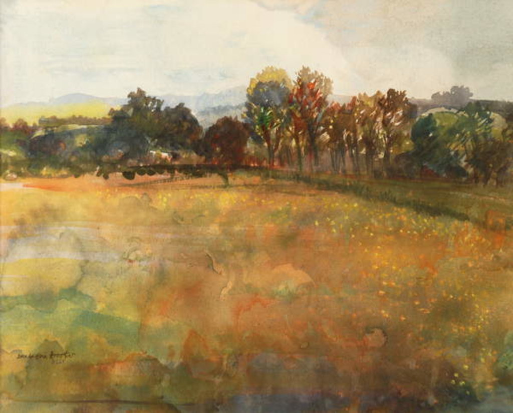 Detail of Early Autumn, Suffolk by Brenda Brin Booker