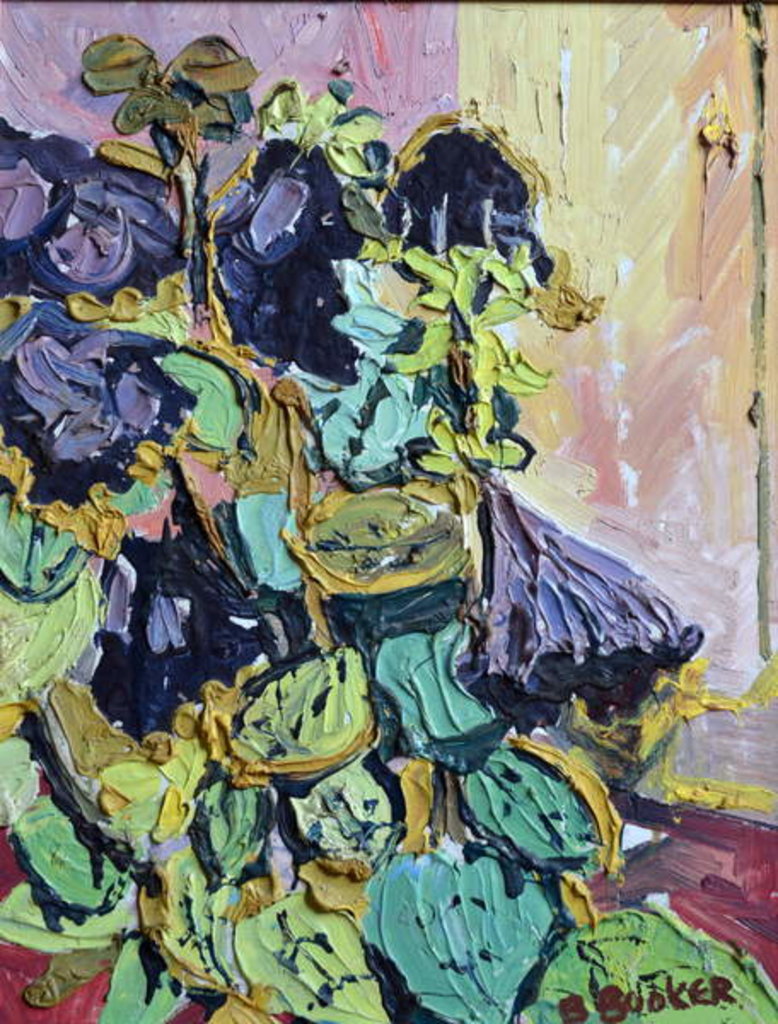 Detail of Highgate Petunias by Brenda Brin Booker