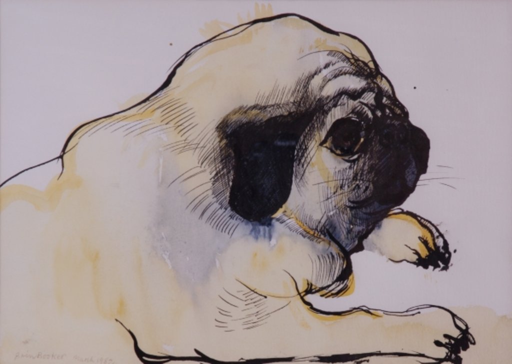 Detail of Hogarth, 1982 by Brenda Brin Booker