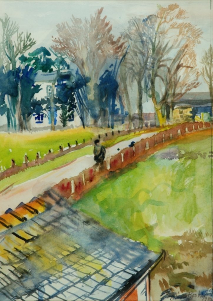 Detail of Coming home from work, 1982 by Brenda Brin Booker