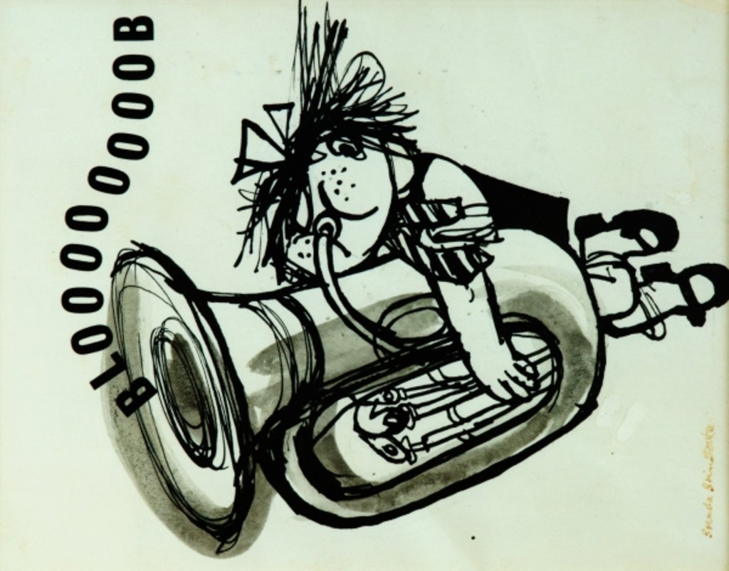 Detail of Blooooob! by Brenda Brin Booker