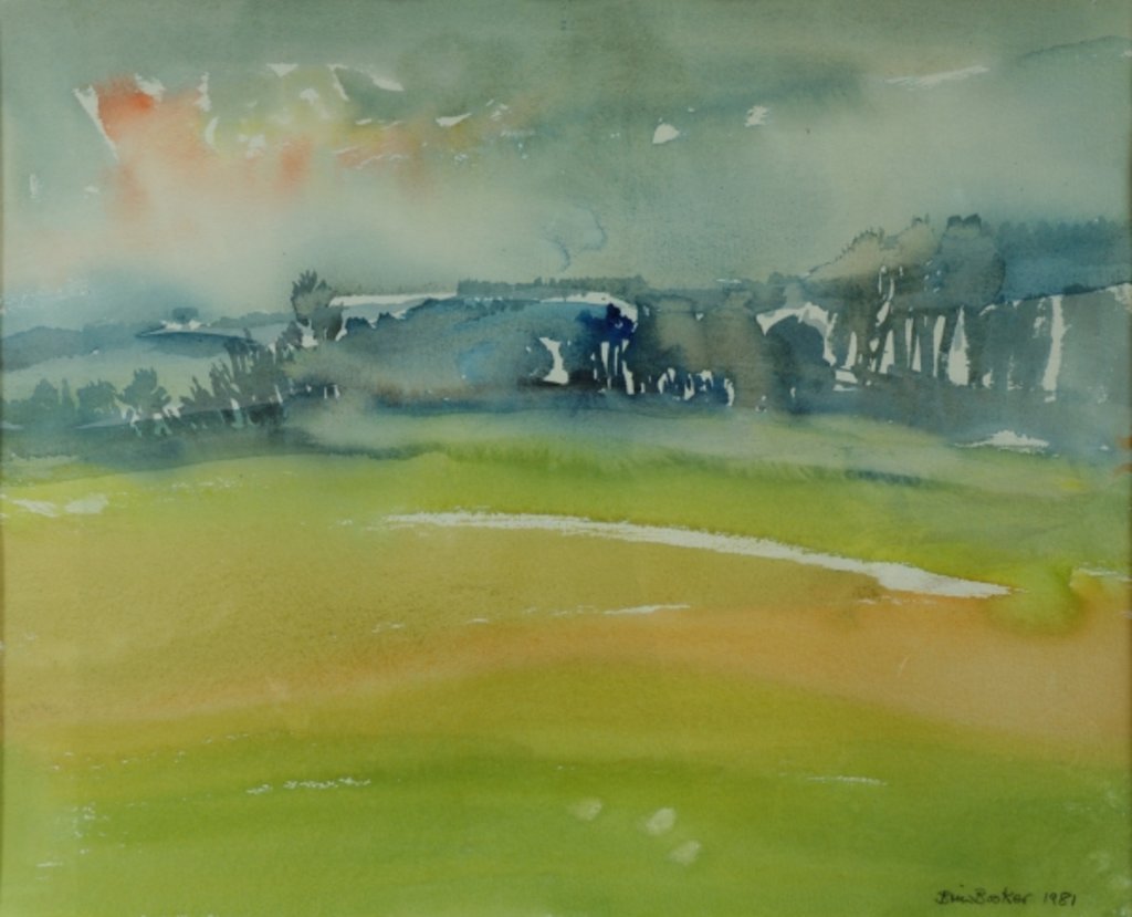 Detail of Misty Morning, 1981 by Brenda Brin Booker