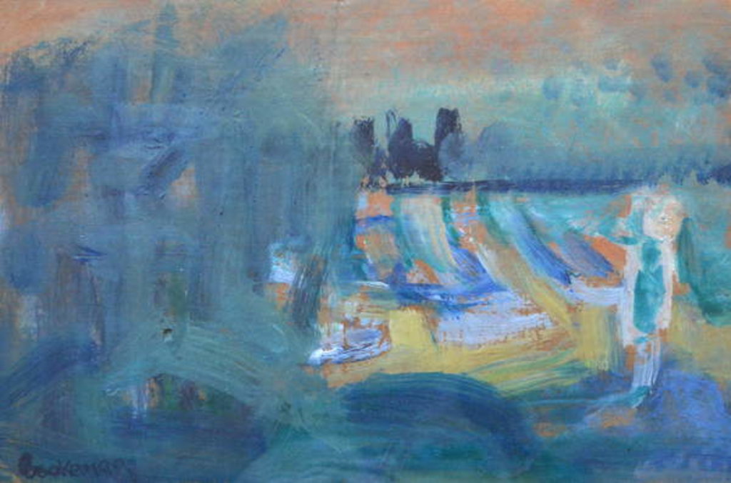 Detail of Gathering Washing, Evening by Brenda Brin Booker