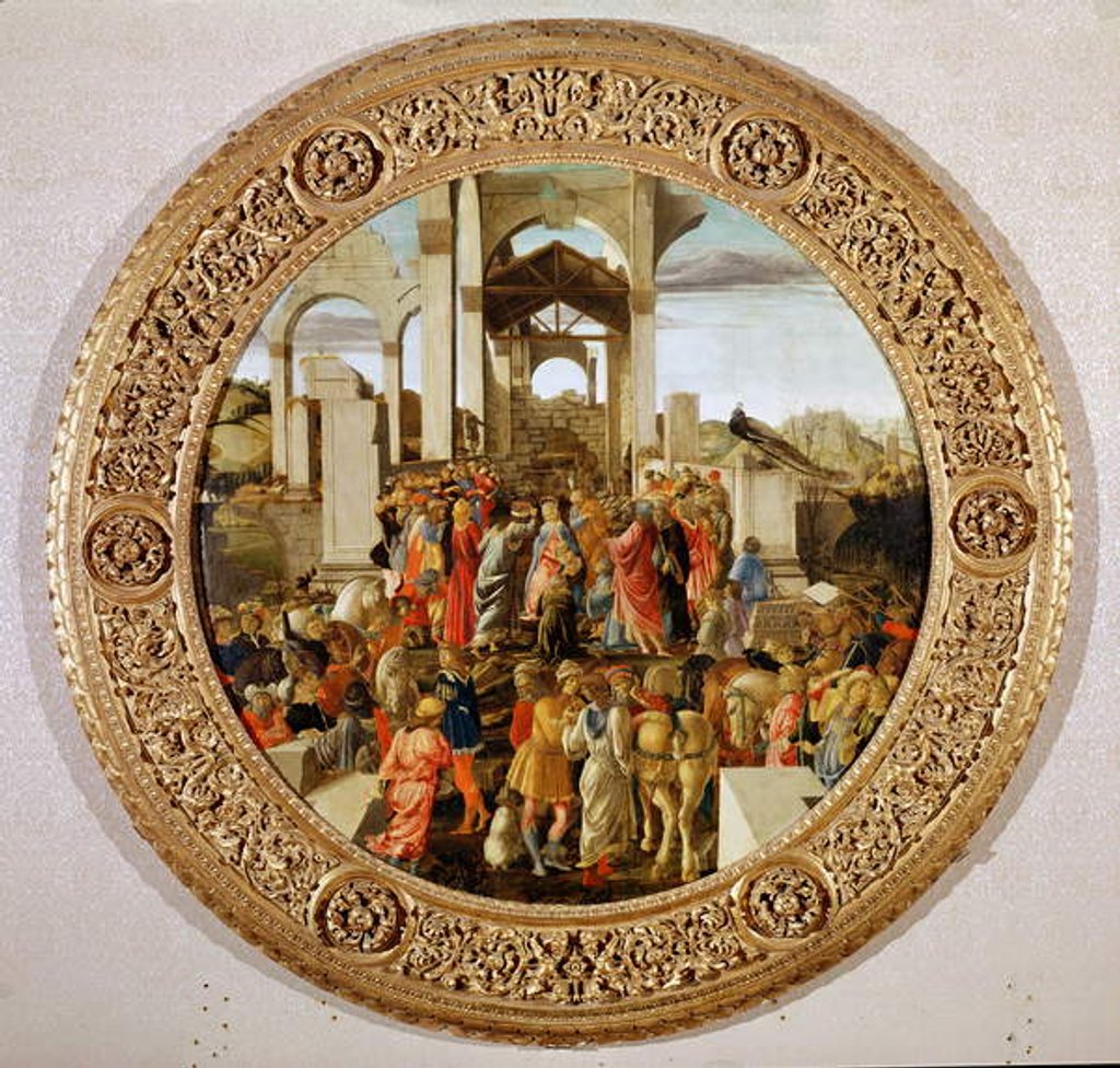 Detail of The Adoration of the Kings, c.1470-75 by Sandro Botticelli