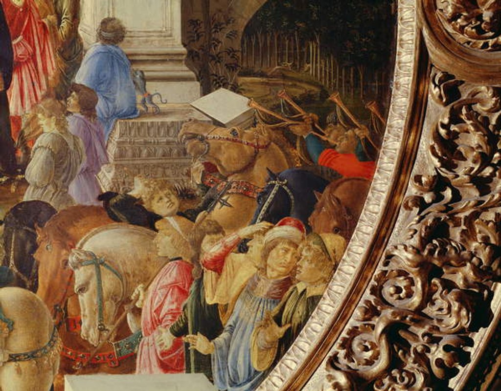 Detail of The Adoration of the Kings, c.1470-75 by Sandro Botticelli