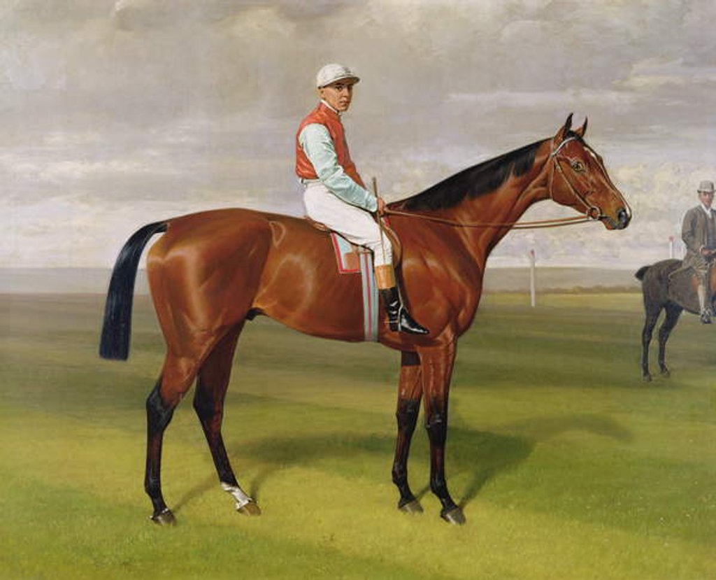 Detail of Isinglass, Winner of the 1893 Derby, 1893 by Emil Adam