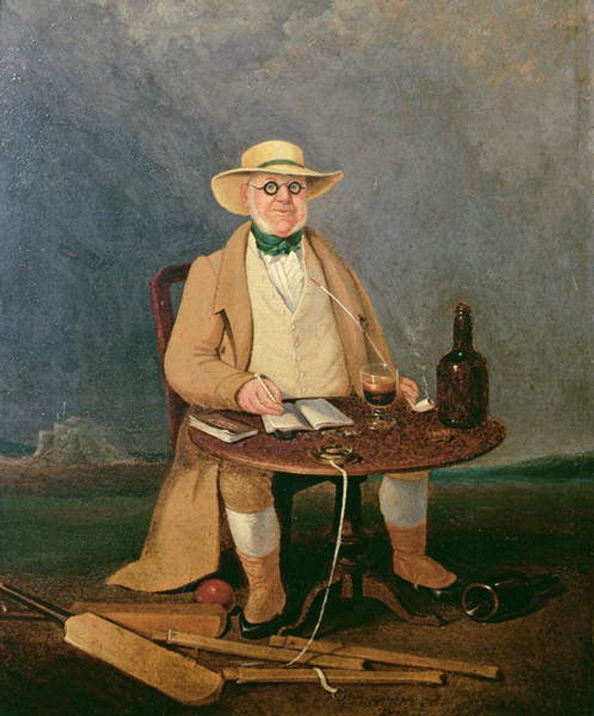 Detail of The Scorer 1842 by Thomas Henwood