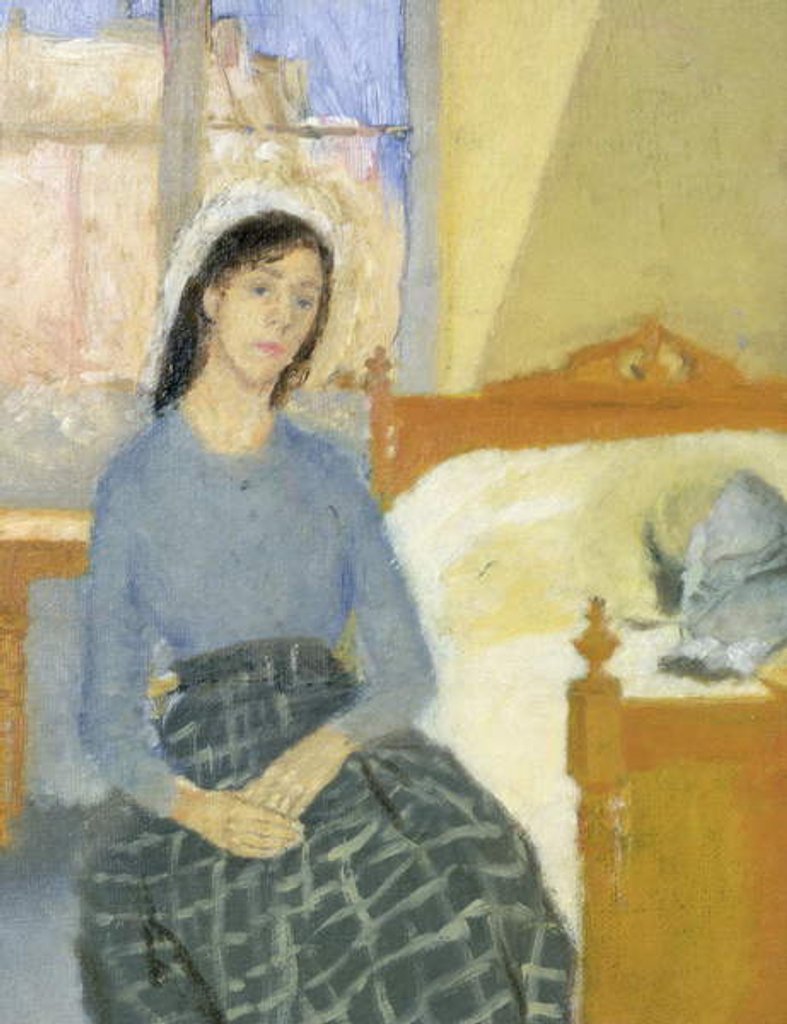 Detail of The Artist in her Room in Paris by Gwen John