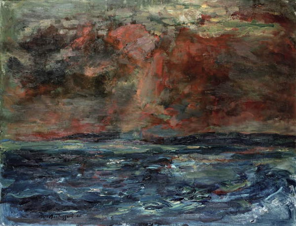 Detail of Storm Cloud by William McTaggart