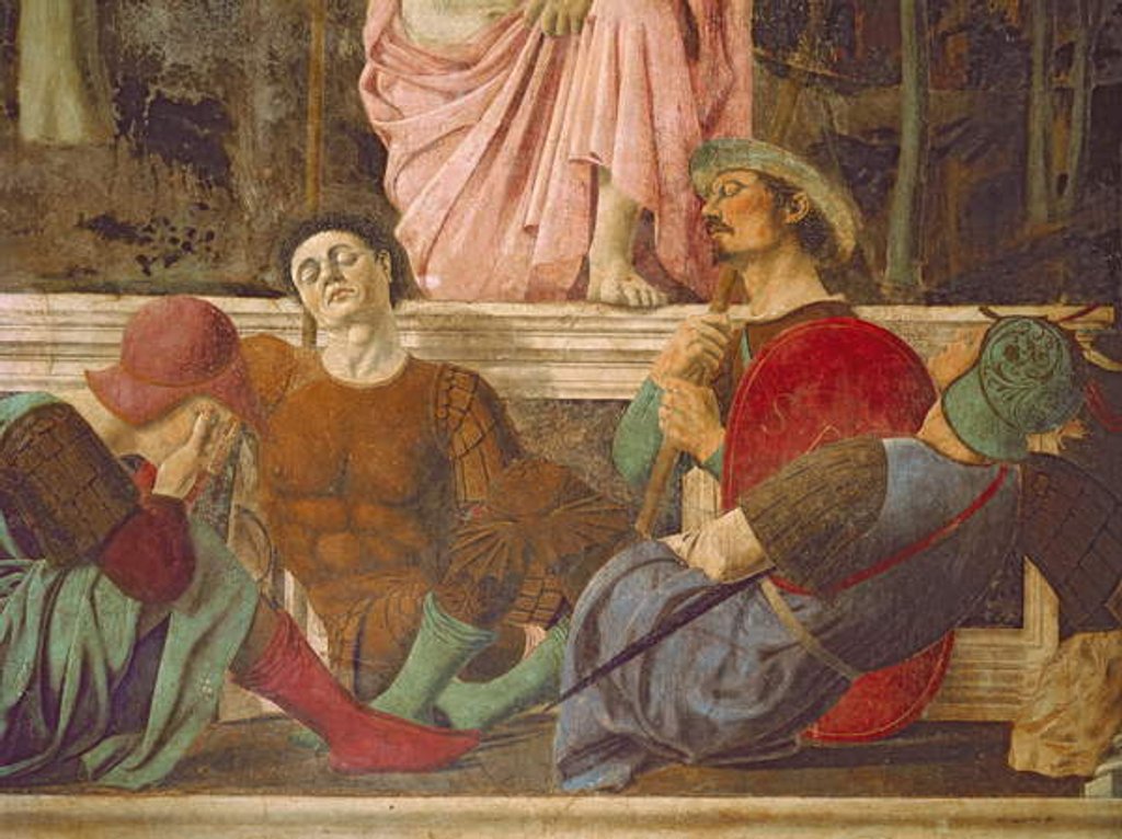 Detail of The Resurrection, c.1463 by Piero della Francesca