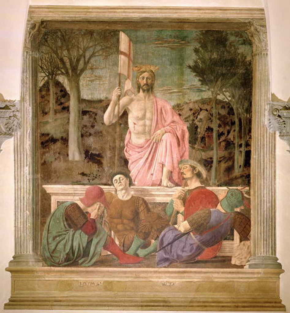 Detail of The Resurrection, c.1463 by Piero della Francesca