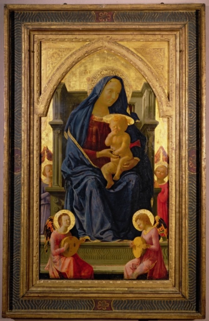 Detail of Virgin and Child, 1426 by Tommaso Masaccio