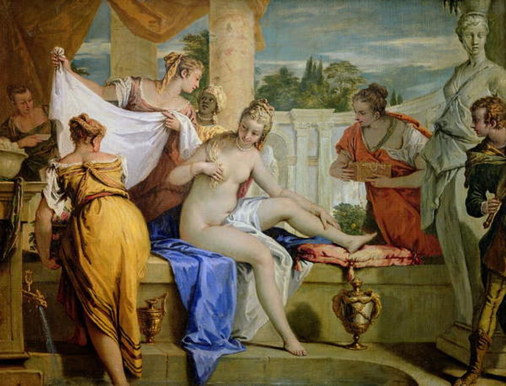 Detail of Bathsheba Bathing, c.1725 by Sebastiano Ricci
