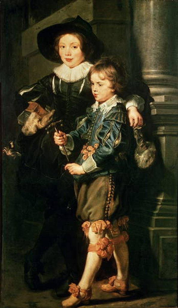 Detail of Albert and Nicholas by Peter Paul Rubens