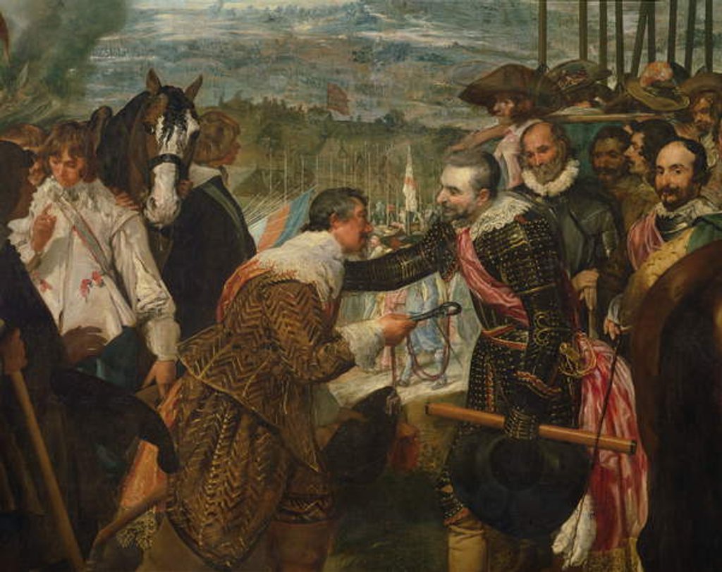 Detail of The Surrender of Breda, 1625, c.1635 by Diego Rodriguez de Silva y Velazquez
