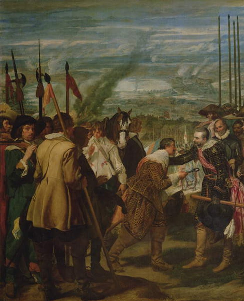 Detail of The Surrender of Breda, 1625, c.1635 by Diego Rodriguez de Silva y Velazquez