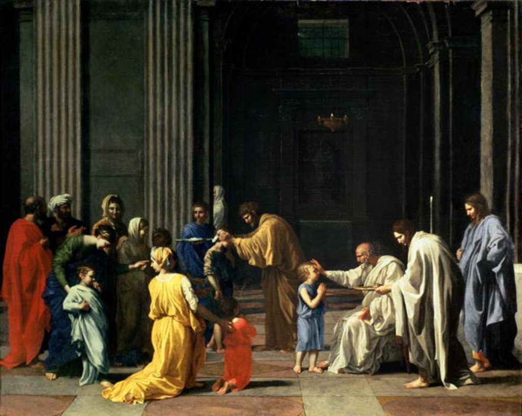 Detail of Confirmation, c.1638 by Nicolas Poussin