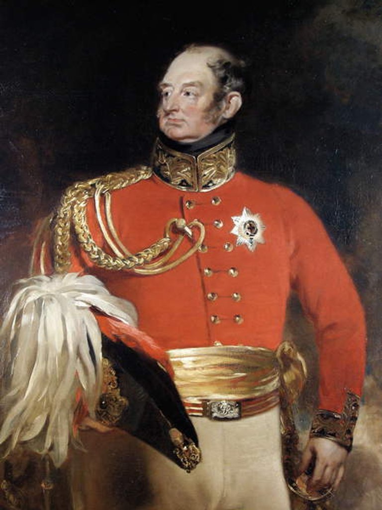 Detail of H.R.H. Frederick Augustus, Duke of York, 1826 by Andrew Geddes