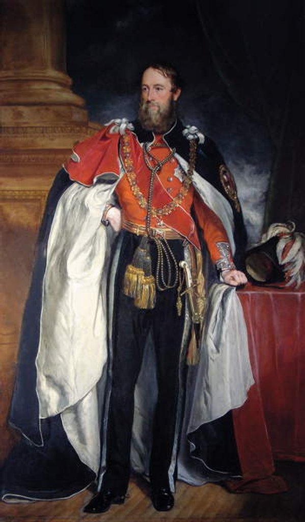 Detail of Charles Manners, 6th Duke of Rutland by Francis Grant