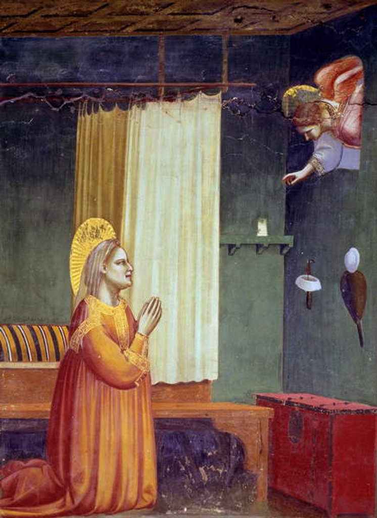 Detail of The Annunciation to St. Anne, c.1305 by Giotto