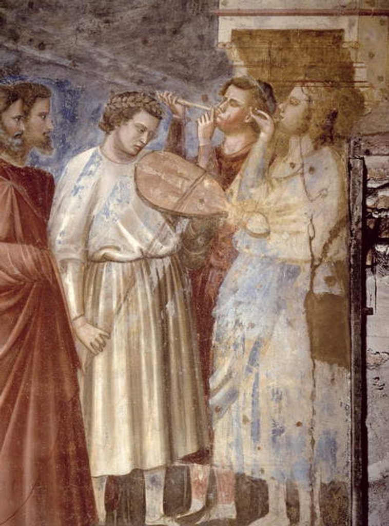 Detail of The Virgin's Wedding Procession by Giotto