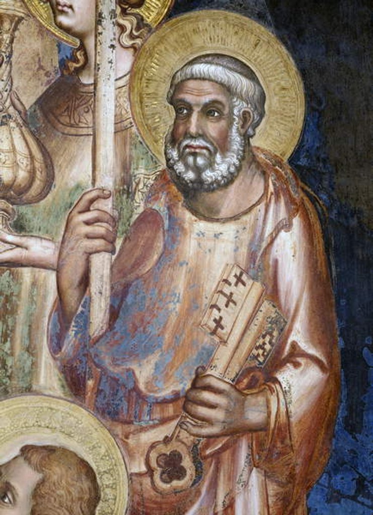 Detail of Maesta by Simone Martini